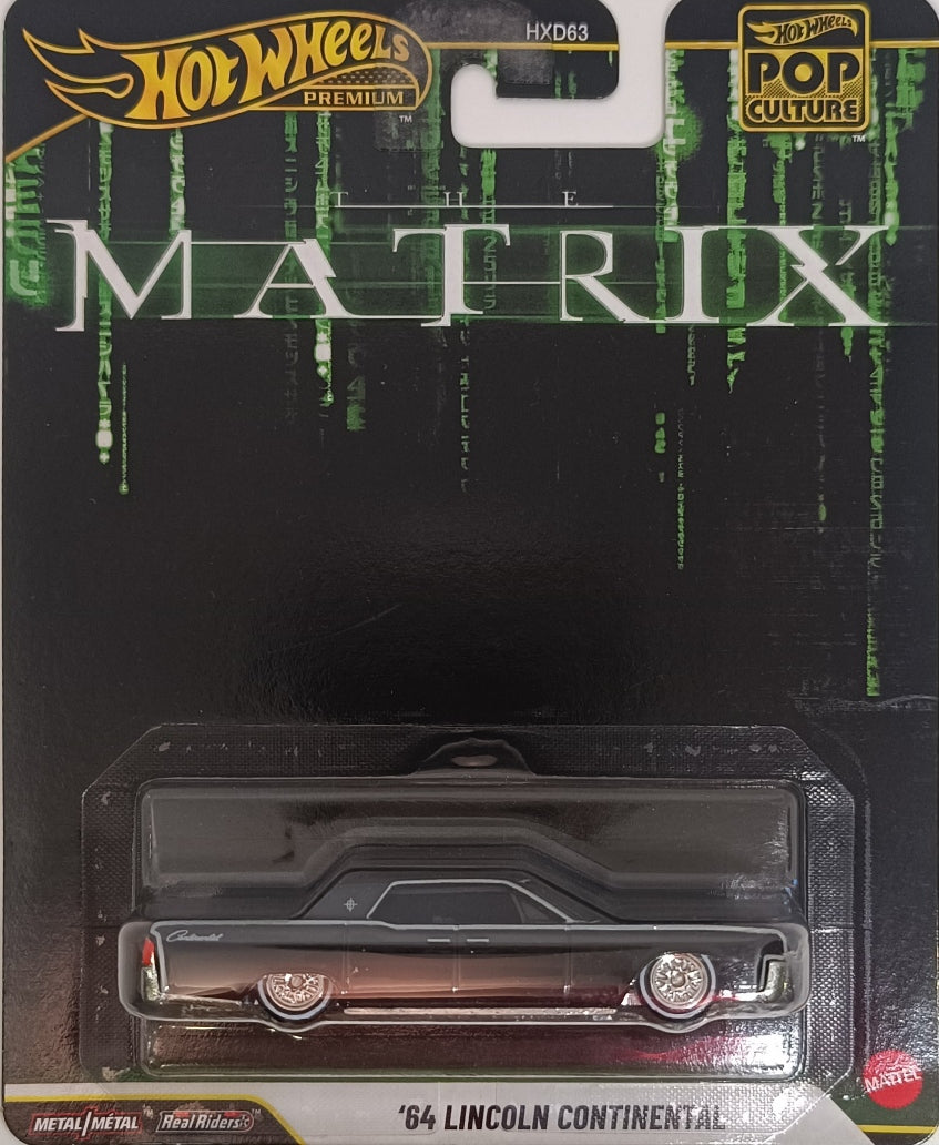 Hot Wheels Premium Pop Culture Matrix '64 Lincoln Continental