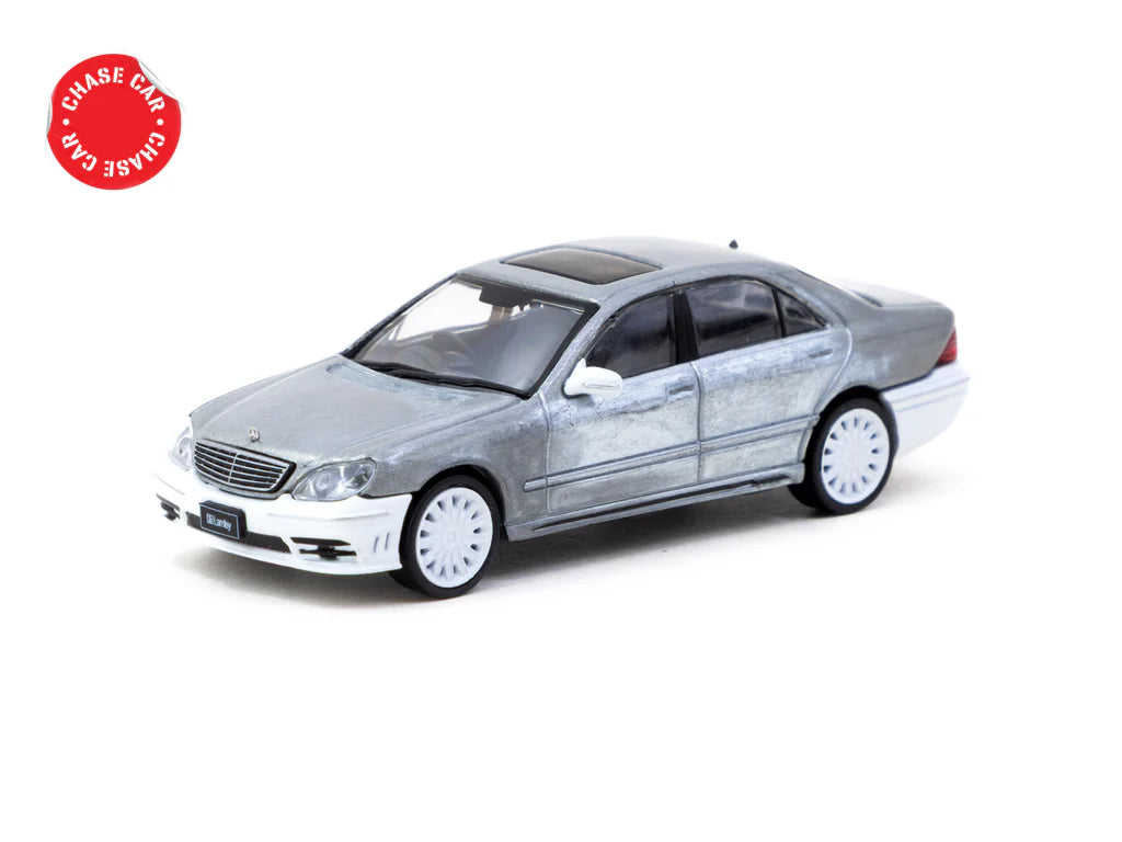 Tarmac Works 1/64 Mercedes-Benz S-Class Wald Alabaster White - Lamley Special Edition
