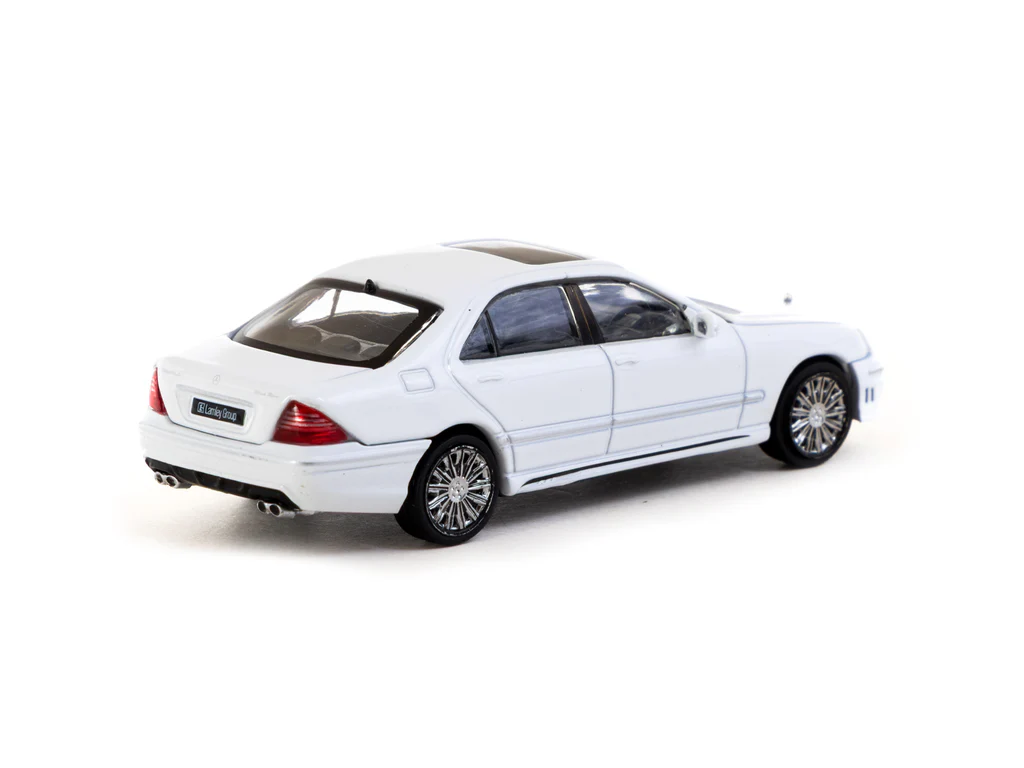 Tarmac Works 1/64 Mercedes-Benz S-Class Wald Alabaster White - Lamley Special Edition