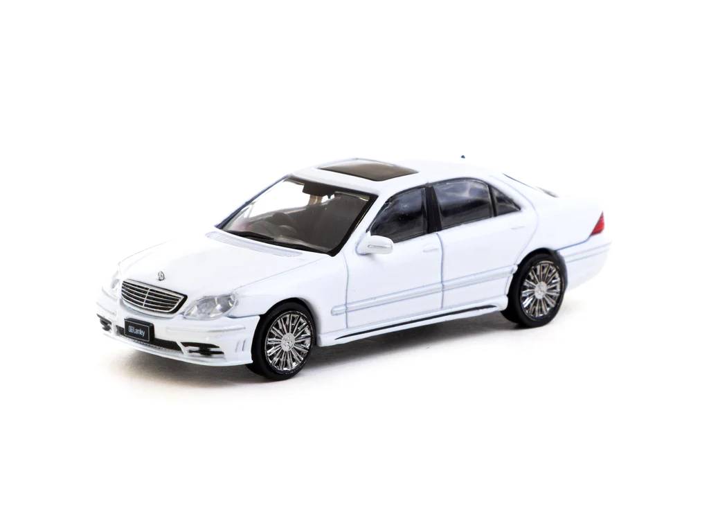 Tarmac Works 1/64 Mercedes-Benz S-Class Wald Alabaster White - Lamley Special Edition