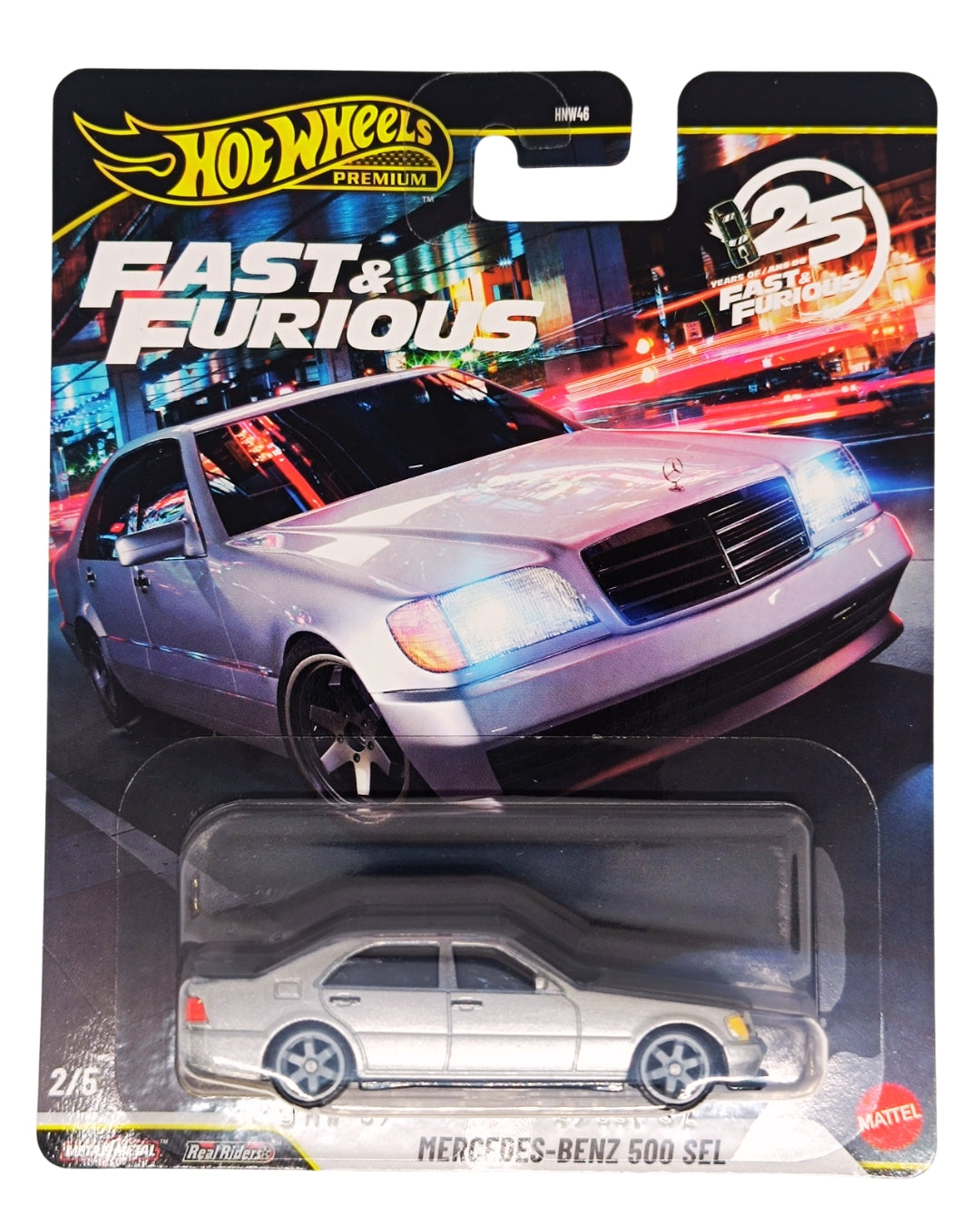 Hot Wheels Premium Mercedes-Benz 500 SEL