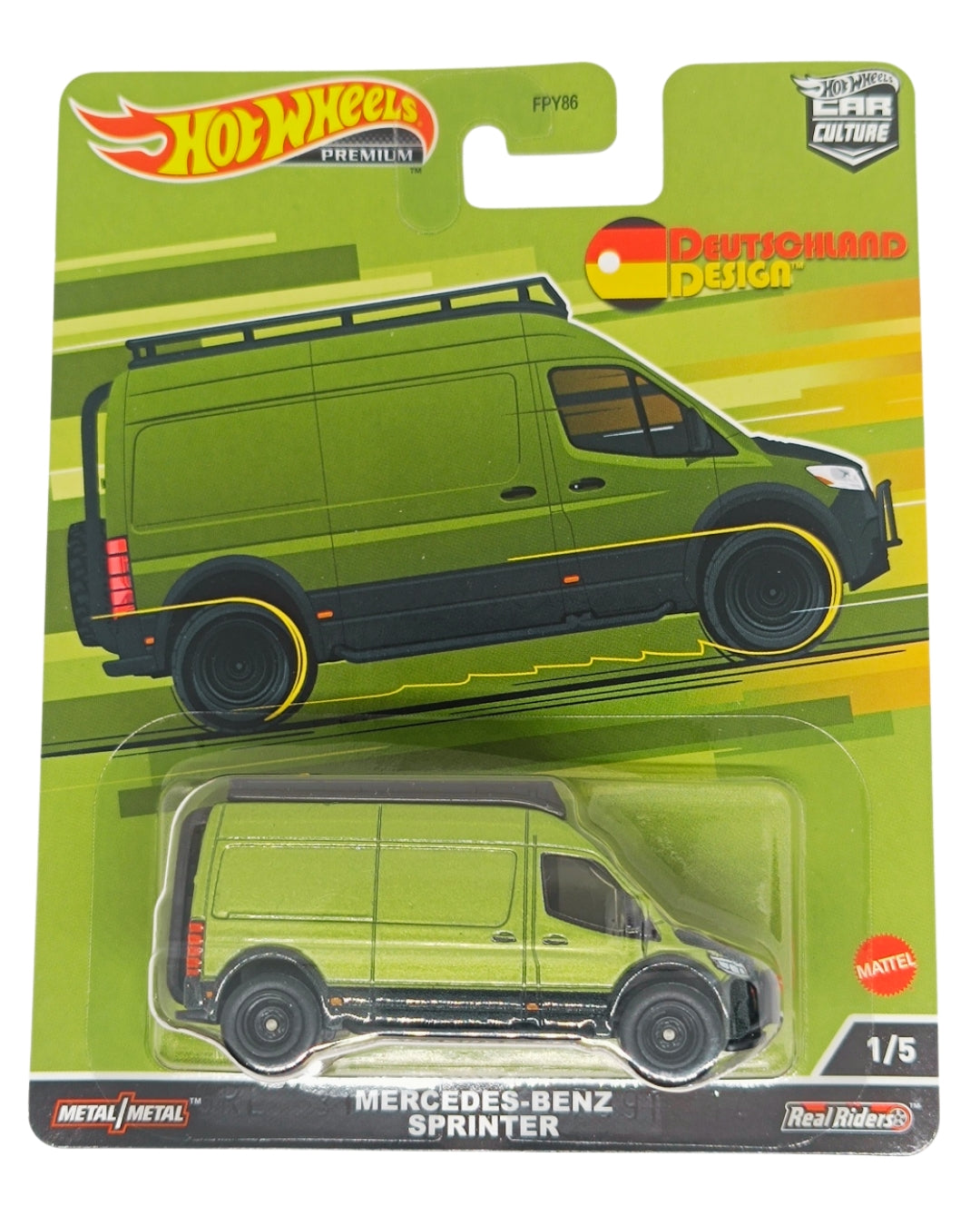 Hot Wheels Premium Mercedes-Benz Sprinter