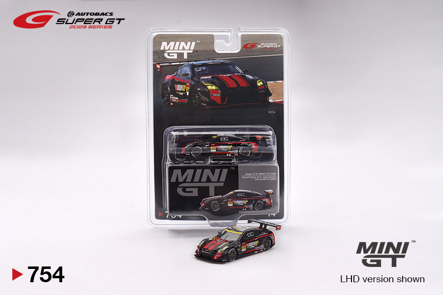 Mini GT Nissan GT-R NISMO GT3 #360 "RUNUP RIVAUX GT-R" TOMEI SPORTS 2023 SUPER GT SERIES